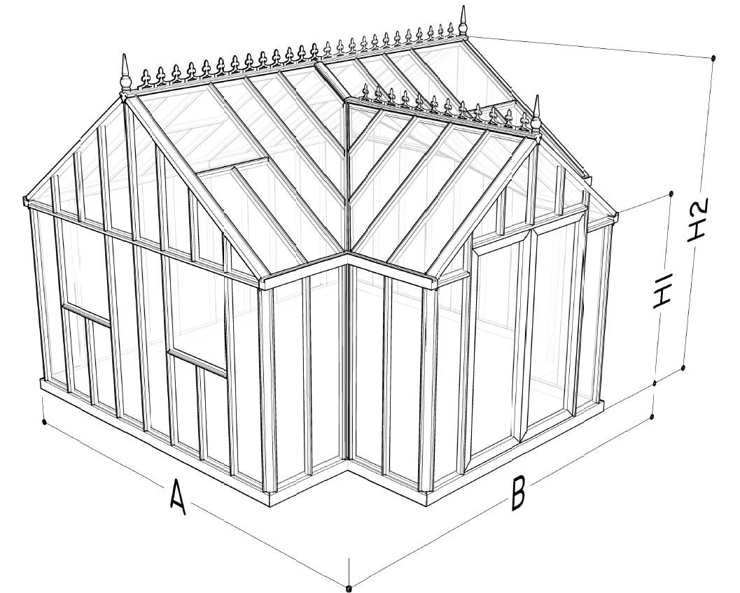 180/40º ROYAL/MUR T-MODEL