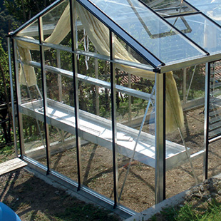 ST - Встраиваемый навесной алюминиевый стол 236 cm/ 310 cm/ 458 cm/ 606 cm